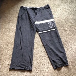 Dark Gray Pink boyfriend pants